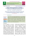 Isolation, production and optimization of siderophores (Iron Chilators) from pseudomonas fluorescence NCIM 5096 and pseudomonas from soil rhizosphere and marine water