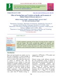 Effect of sowing dates and varieties on quality and economics of Indian Mustard (Brassica juncea L.)