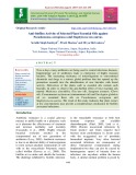 Anti-biofilm activity of selected plant essential oils against pseudomonas aeruginosa and Staphylococcus aureus