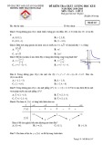 Đề thi HK2 môn Toán lớp 12 năm 2019-2020 - THPT Trần Hưng Đạo, Nam Định