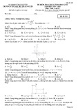 Đề thi HK2 môn Toán lớp 12 năm 2019-2020 - PTDT Nội Trú Thái Nguyên