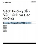 Động cơ công nghiệp 1103 và 1104 - Vận hành, bảo dưỡng