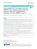 Study protocol for a controlled trial of an eHealth system utilising patient reported outcome measures for personalised treatment and care: PROMPT-Care 2.0