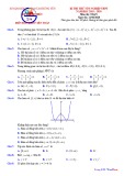 Đề thi thử tốt nghiệp THPT môn Toán năm 2020 lần 1 - Sở GD&ĐT Hưng Yên