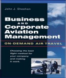 On-demand air transportation and corporate aviation management: Part 1
