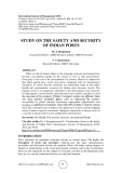 Study on the safety and security of Indian ports