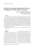 Nghiên cứu lâm sàng: Rối loạn chức năng tâm trương thất trái trên siêu âm Doppler mô ở bệnh nhân lọc màng bụng