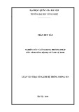 Luận văn Thạc sĩ Hệ thống thông tin: Nghiên cứu và ứng dụng phương pháp ước tính nồng độ bụi từ ảnh vệ tinh