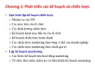 Bài giảng môn Quản trị marketing: Chương 2 - Nguyễn Thị Phươg Dung