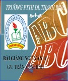 Bài giảng Ngữ văn 11: Từ ngôn ngữ chung đến lời nói cá nhân