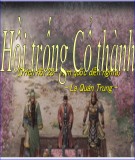 Bài giảng Ngữ văn 10: Hồi trống Cổ thành (Trích hồi 28 - Tam quốc diễn nghĩa) - La Quán Trung