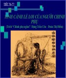 Bài giảng Ngữ văn 10: Tình cảnh lẻ loi của người chinh phụ (Trích “Chinh phụ ngâm”- Đặng Trần Côn) – Đoàn Thị Điểm