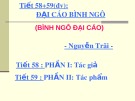 Bài giảng Ngữ văn 10 - Đại cáo bình ngô (Phần 2: Tác phẩm)