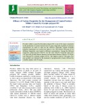 Efficacy of various fungicides for the management of cumin powdery mildew caused by Erysiphe polygoni DC