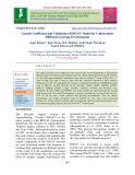 Genetic coefficient and validation of DSSAT model for cotton under different growing environments