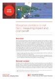 Mangrove plantation in Viet Nam: Measuring impact and cost benefit