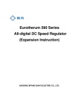 Eurotherum 590 series all-digital DC speed regulator (Expansion instruction)