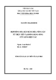 Tóm tắt luận án Tiến sĩ Luật học: Hợp đồng mua bán hàng hóa nông sản từ thực tiễn tại đồng bằng sông Cửu Long hiện nay