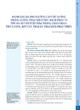 Đánh giá giá trị ngưỡng cắt ước lượng trọng lượng thai nhi ở mức bách phân vị thứ ba so với tuổi thai trong chẩn đoán, tiên lượng kết cục thai kỳ thai kém phát triển