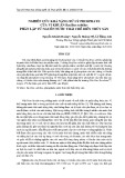 Nghiên cứu khả năng xử lý phosphate của vi khuẩn Bacillus subtilus phân lập từ nguồn nước thải chế biến thủy sản