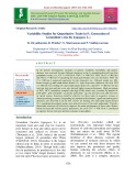 Variability studies for quantitative traits in F3 generation of groundnut (Arachis hypogaea L.)