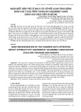 Nhận biết sớm trẻ có nguy cơ với rối loạn tăng động giảm chú ý dựa trên thang đo Vanderbilt ADHD dành cho giáo viên và bố mẹ