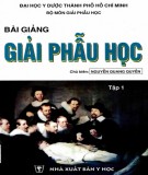 Bài giảng Giải phẫu học (Tập 1): Phần 2