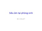 Bài giảng Siêu âm tại phòng sinh