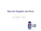 Bài giảng Siêu âm Doppler sản khoa