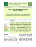 Productivity enhancement through foliar nutrition in Green gram (Vigna radiata)
