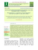Socio-economic and environment benefits of soil and water conservation technologies in India: A critical review