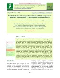 Rainfed evaluation of genotypes for seed yield and yield components in Sunhemp (Crotalaria juncea L.) and Dhaincha (Sesbania aculeata L.)