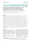 Cribriform and intraductal prostate cancer are associated with increased genomic instability and distinct genomic alterations