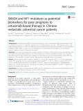 SMAD4 and NF1 mutations as potential biomarkers for poor prognosis to cetuximab-based therapy in Chinese metastatic colorectal cancer patients