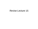 Lecture Retail and merchant banking – Lecture 15