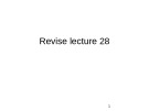Lecture Framework of financial reporting - Lecture 29