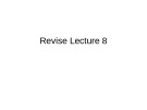 Lecture Retail and merchant banking – Lecture 8
