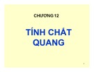 Bài giảng Cơ sở khoa học vật liệu: Chương 12 – TS. Lê Văn Thăng