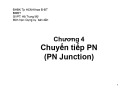 Bài giảng Dụng cụ bán dẫn: Chương 4 (Phần 4) - GV. Hồ Trung Mỹ