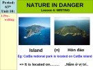 Bài giảng Tiếng Anh 11 – Unit 10: Nature in danger (Writing)