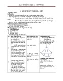 Giáo án Hình học 12 - Bài 1: Khái niệm về khối đa diện