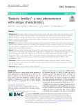 “Bariatric families”- a new phenomenon with unique characteristics