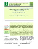 Phorbol ester degradation using biological treatment in Jatropha kernel meal