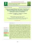 On-farm assessment of balanced crop nutrition on productivity and nutrient use efficiency in rice (Oryza sativa L.) – Horse gram [Macrotyloma uniflorum (Lam.) Verdc] Cropping System in South Konkan Coastal Zone of Maharashtra