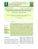 Response of summer green gram [Vigna radiata (L.) Wilczek] varieties to different nutrient management under south Gujarat condition
