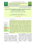 Integrated nutrient management - An effective approach for sustainable agriculture in Chhattisgarh: A review