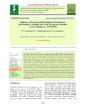 Influence of precise land development technique on soil moisture variability and water saving in groundnut (Arachis hypogaea L.) production
