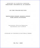 Summary of Technical Doctoral thesis: Repeated index modulation for OFDM systems