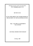 Doctoral dissertation summary: Evaluating impact of uncertainties on the security of Vietnam power system