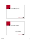 Lesson Unix logon utilities